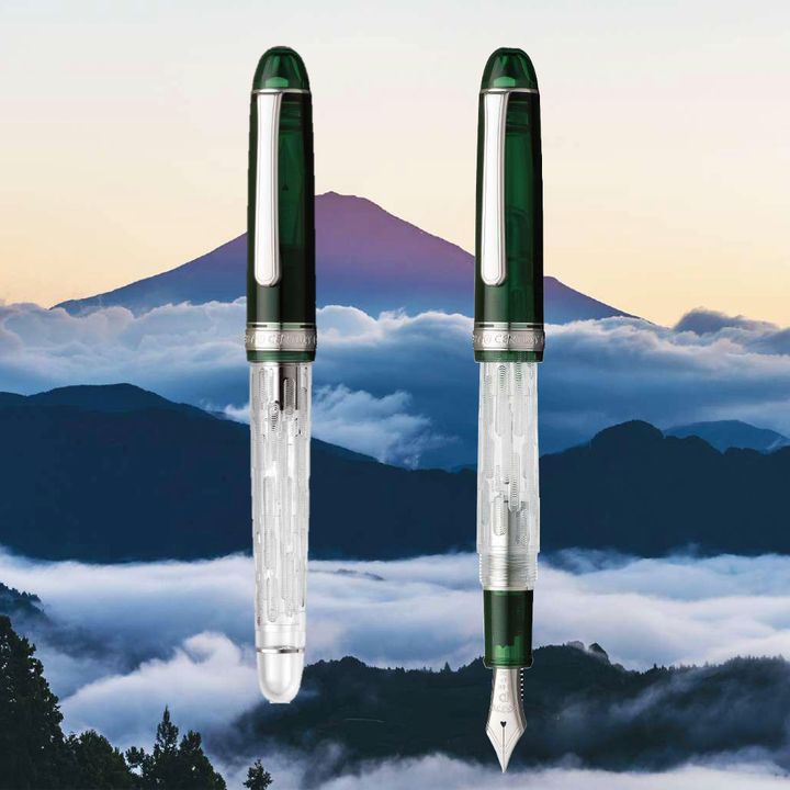 白金 - 14k金 霞 富士雲景 限定3776 CENTURY