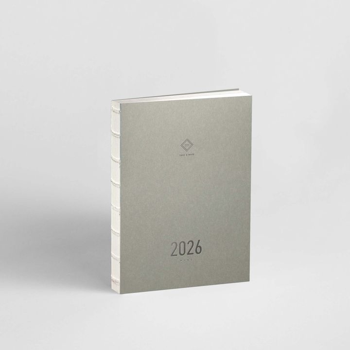 【台灣假期版｜A6 2-Day Per Page】Take a Note - 2026 Mini Planner (Taiwan Holiday Edition) 時效日誌手帳 - 2