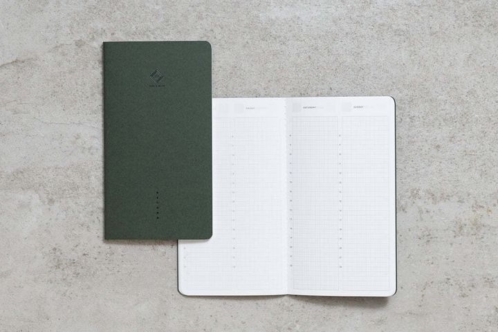 【LITE 兩日一頁自填式週計畫｜9.5×17cm Record 系列】Take a Note - LITE Undated Hybrid Daily Planner - 2