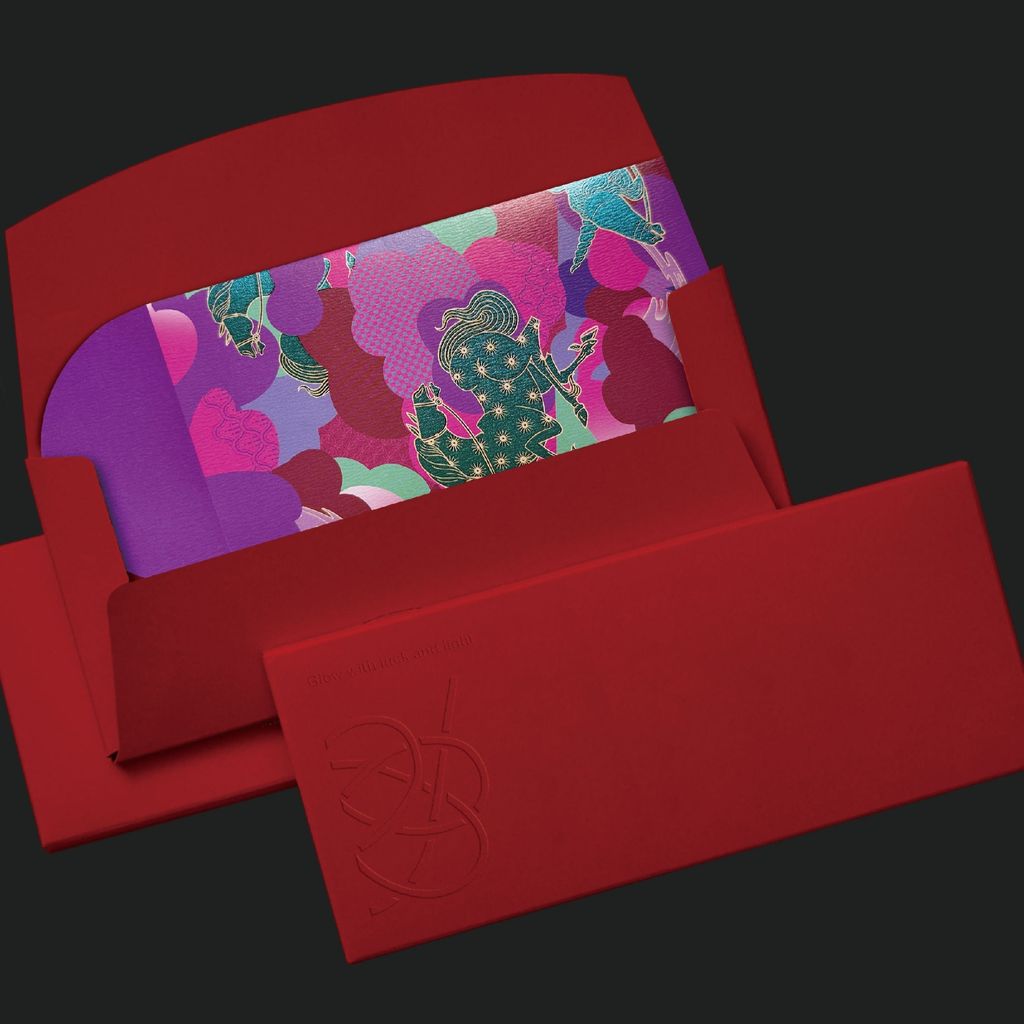 SPARK DESiGN Red Envelope Gift Box Closed 晟道設計 紅包袋 300P厚磅美術紙 外盒包裝