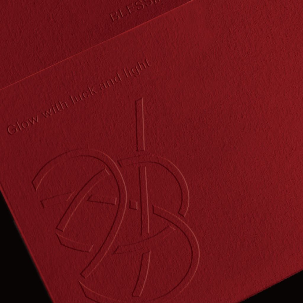 SPARK DESiGN Gift Box Embossed Texture Detail 晟道設計 禮盒包裝 厚磅打凸紋路特寫