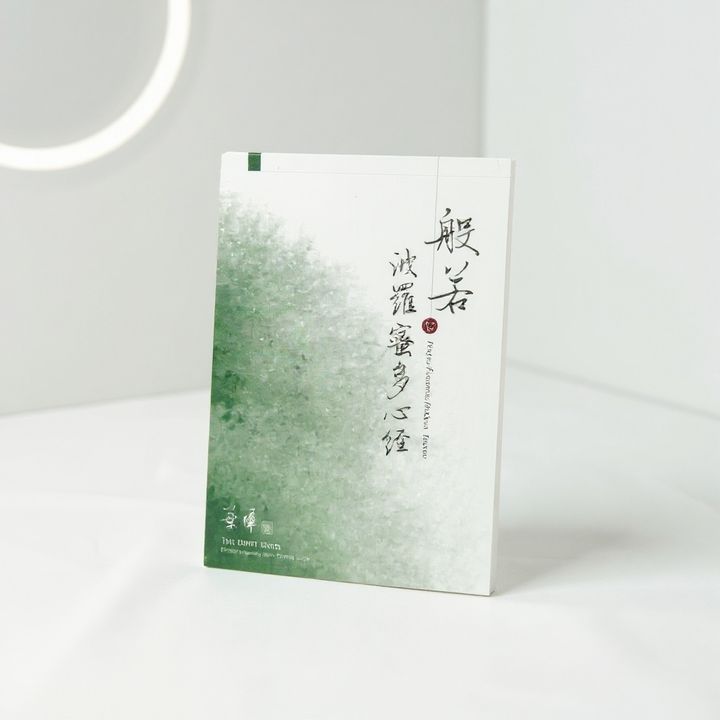 【行書心經字帖｜綠色封面】葉曄 - 般若波羅蜜多心經 硬筆字帖 Prajna Paramita Hrdaya Sutram