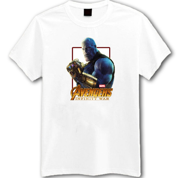 Avengers: Infinity War Thanos White T 