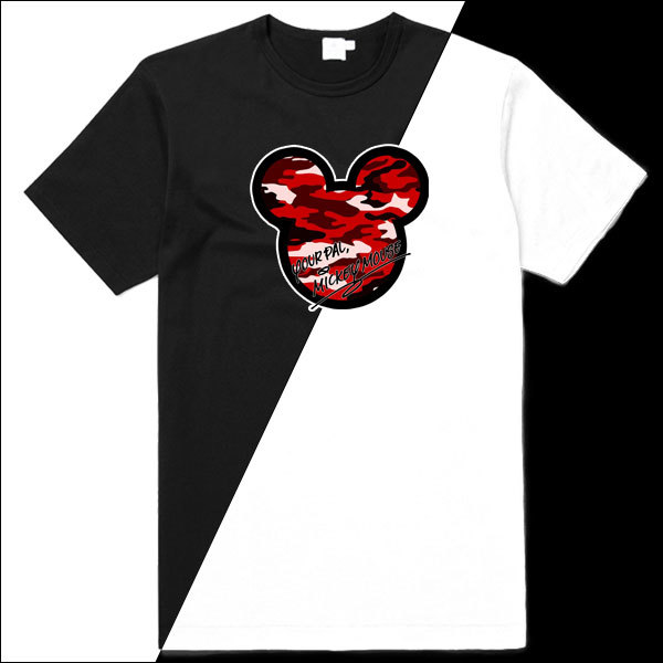 red mickey mouse shirt
