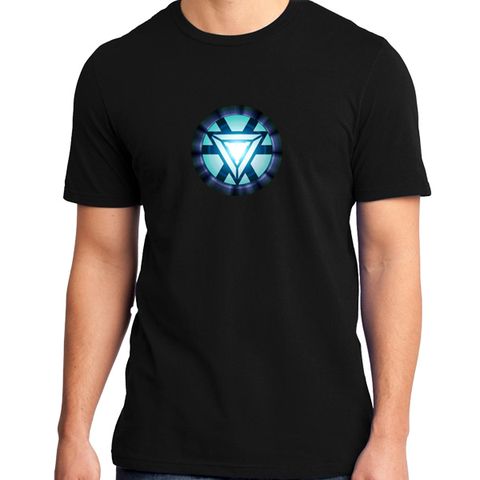 Iron Man Arc Reactor Short Sleeve T-Shirt – myEvIv.com | Online Graphic ...