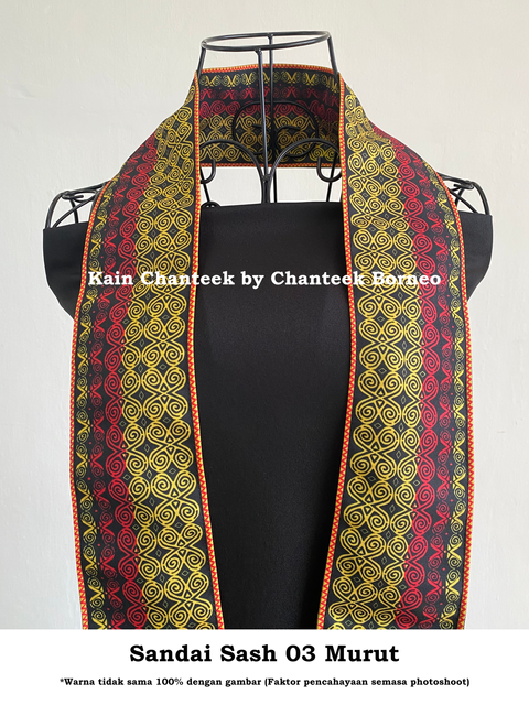 Sandai Sash 03 Murut
