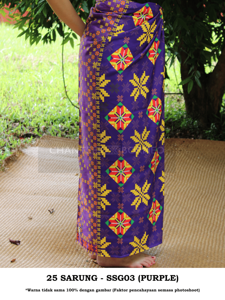 25 SARUNG -SSG 03 (PURPLE) 2