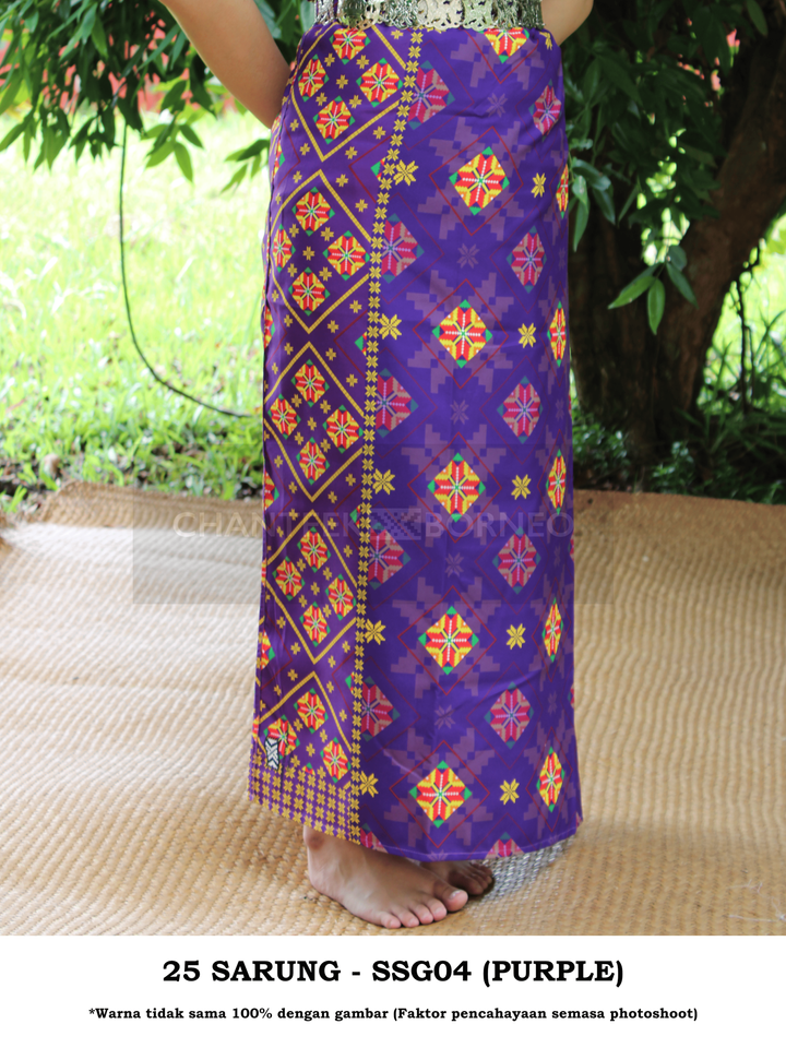 25 SARUNG - SSG 04 (PURPLE) 1