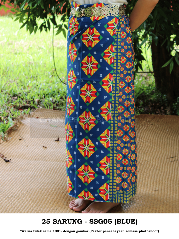 25 SARUNG -SSG 05 (BLUE) 2