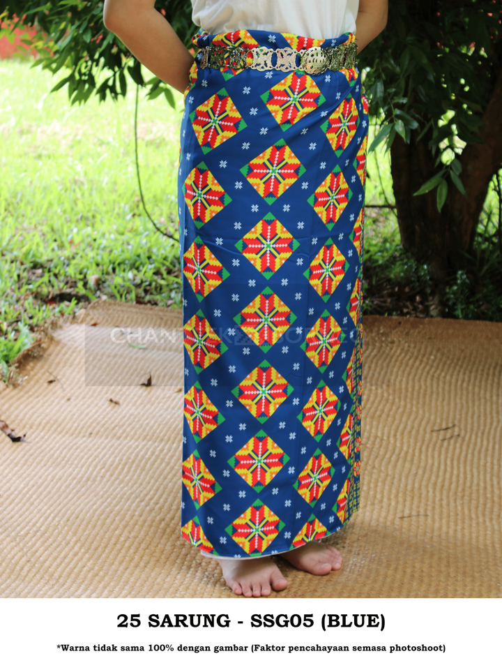 25 SARUNG -SSG 05 (BLUE) 1