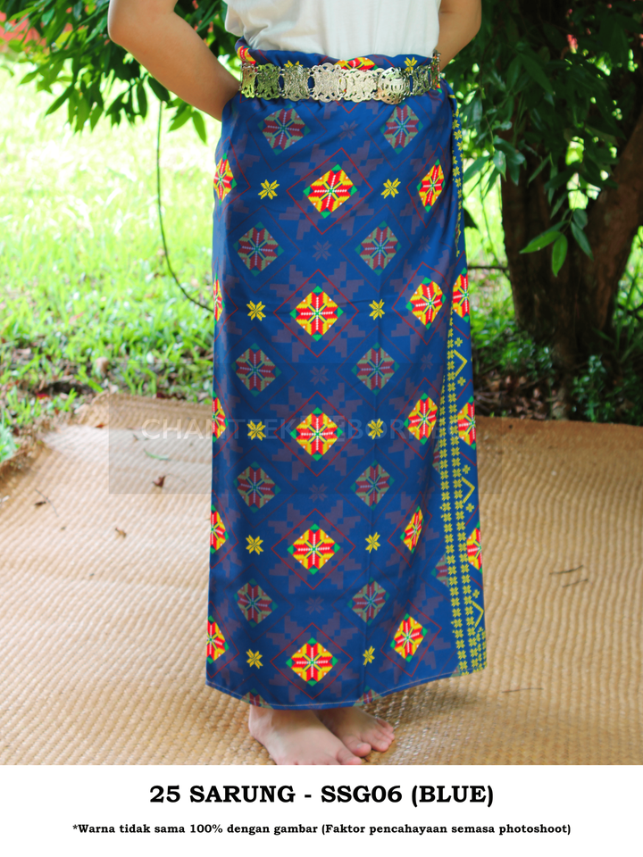25 SARUNG -SSG 06 (BLUE) 1