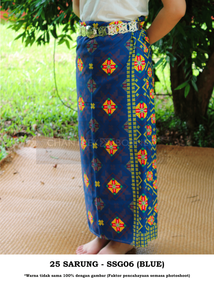 25 SARUNG -SSG 06 (BLUE) 2