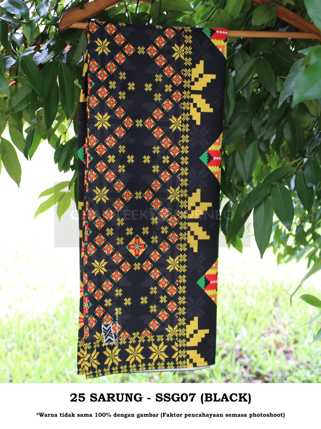 25 SARUNG -SSG 07 (BLACK) 4
