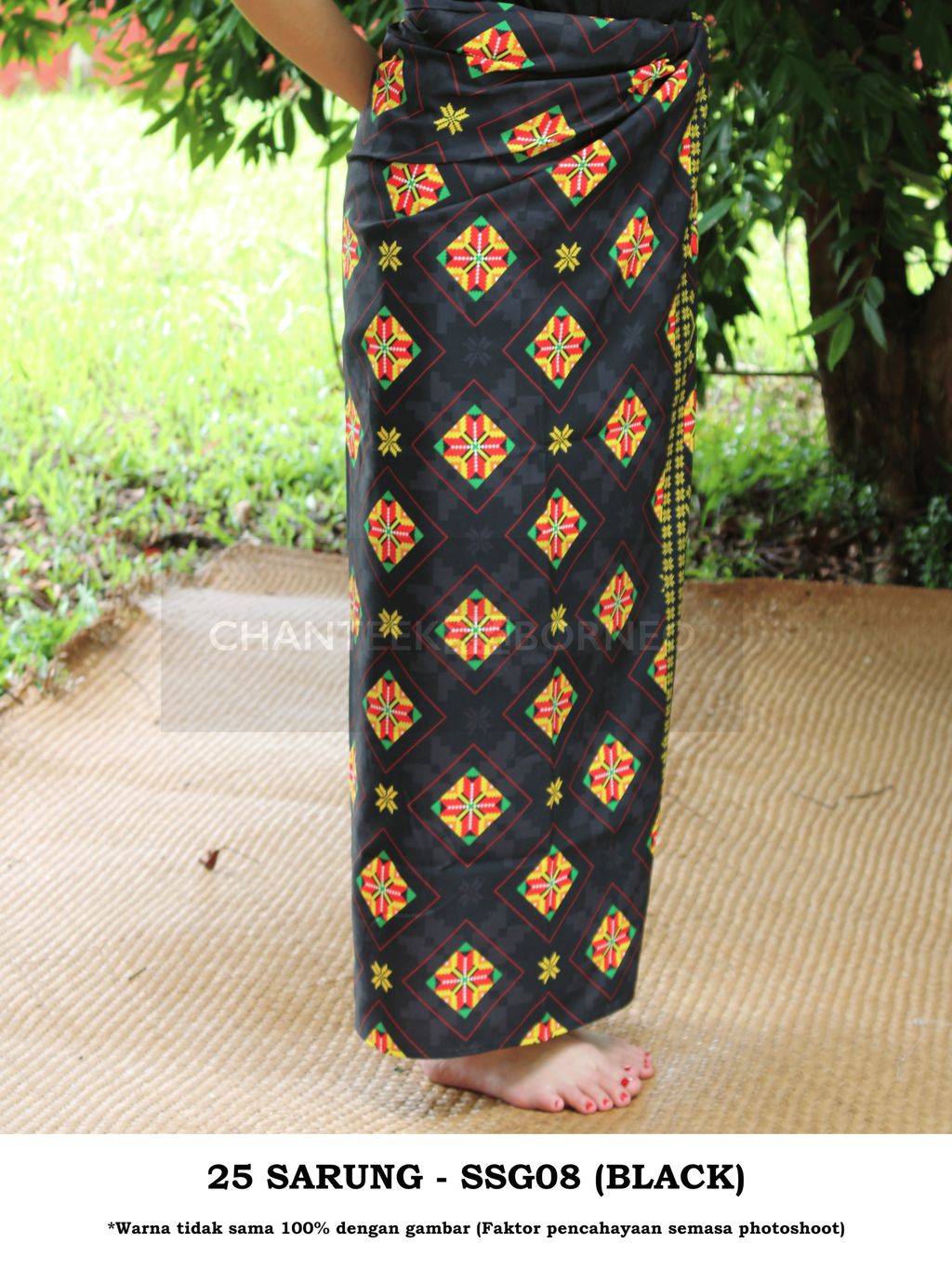 25 SARUNG - SSG 08 (BLACK) 1