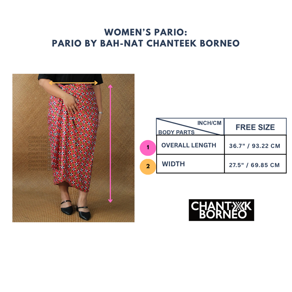 Women’s pario_ pario by BAH-NAT chanteek borneo