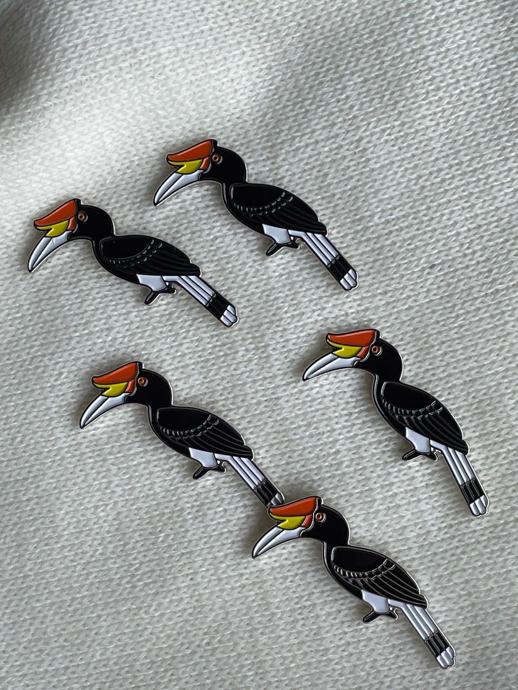 Hornbill pins