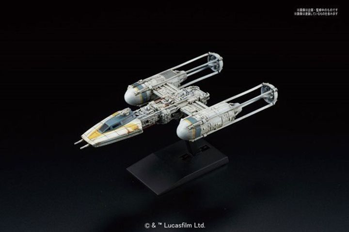 BANDAI-Star-Wars-Modelkit-Vehicle-Model-Series-005-Y-Wing-Star-Fighter-image-1