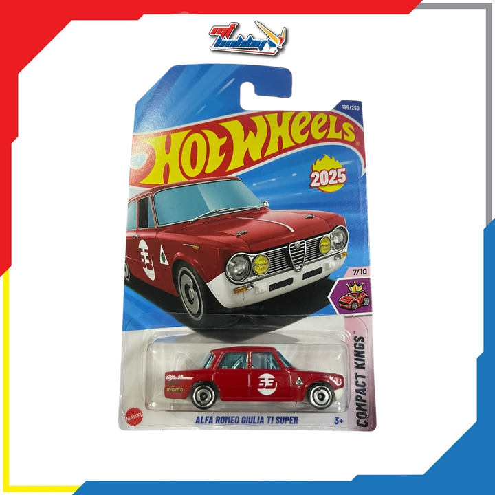 Hot Wheels Alfa Romeo Giulia TI Super (Red)