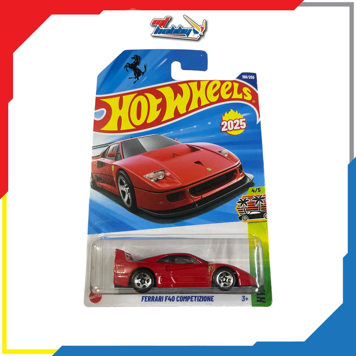 Hot Wheels Ferrari F40 Competizion (Red)