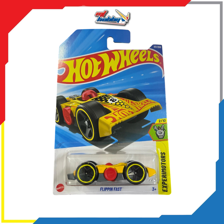 Hot Wheels Flippin Fast (Yellow Grey)-1