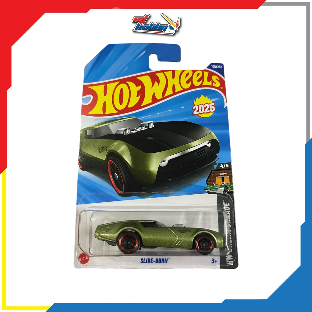 Hot Wheels Slide-Burn (Green)