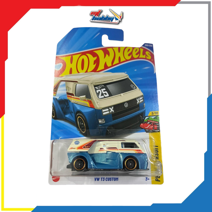 Hot Wheels VW T3 Custom (White-Blue)