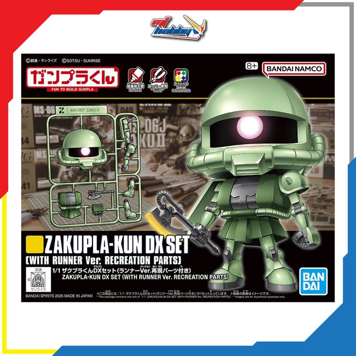 Zakupla-Kun DX Set (With Runner Ver. Recreation Parts)
