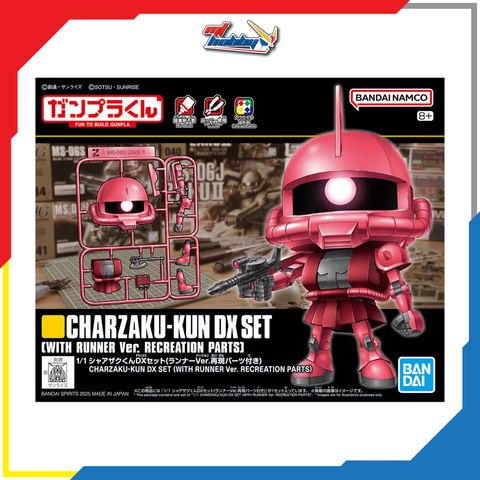 Charzaku-Kun DX Set (With Runner Ver. Recreation Parts)