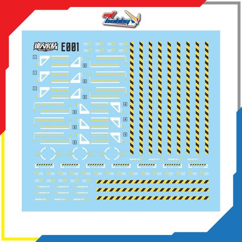 DL Dalin Master Decal - E001 - Caution