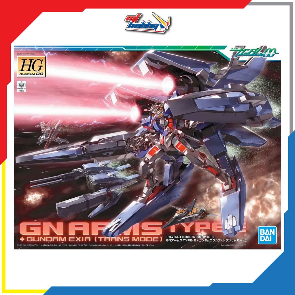 HG GN Arms Type E + Gundam Exia (Trans Mode)