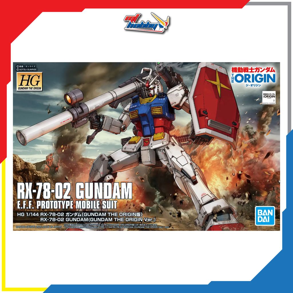 HG RX-78-02 Gundam (Gundam The Origin Ver.)