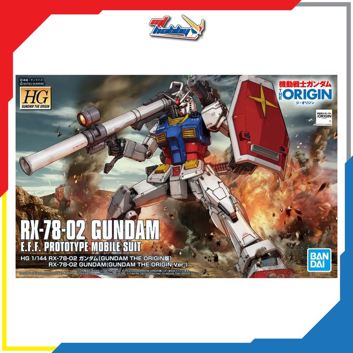 HG RX-78-02 Gundam (Gundam The Origin Ver.)