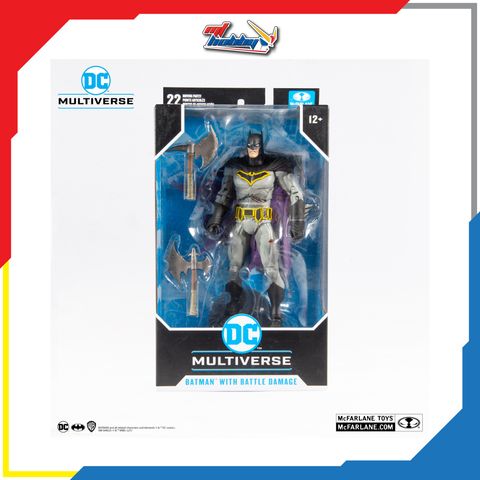 McFarlane Batman with Battle Damage (Dark Nights- Metal)