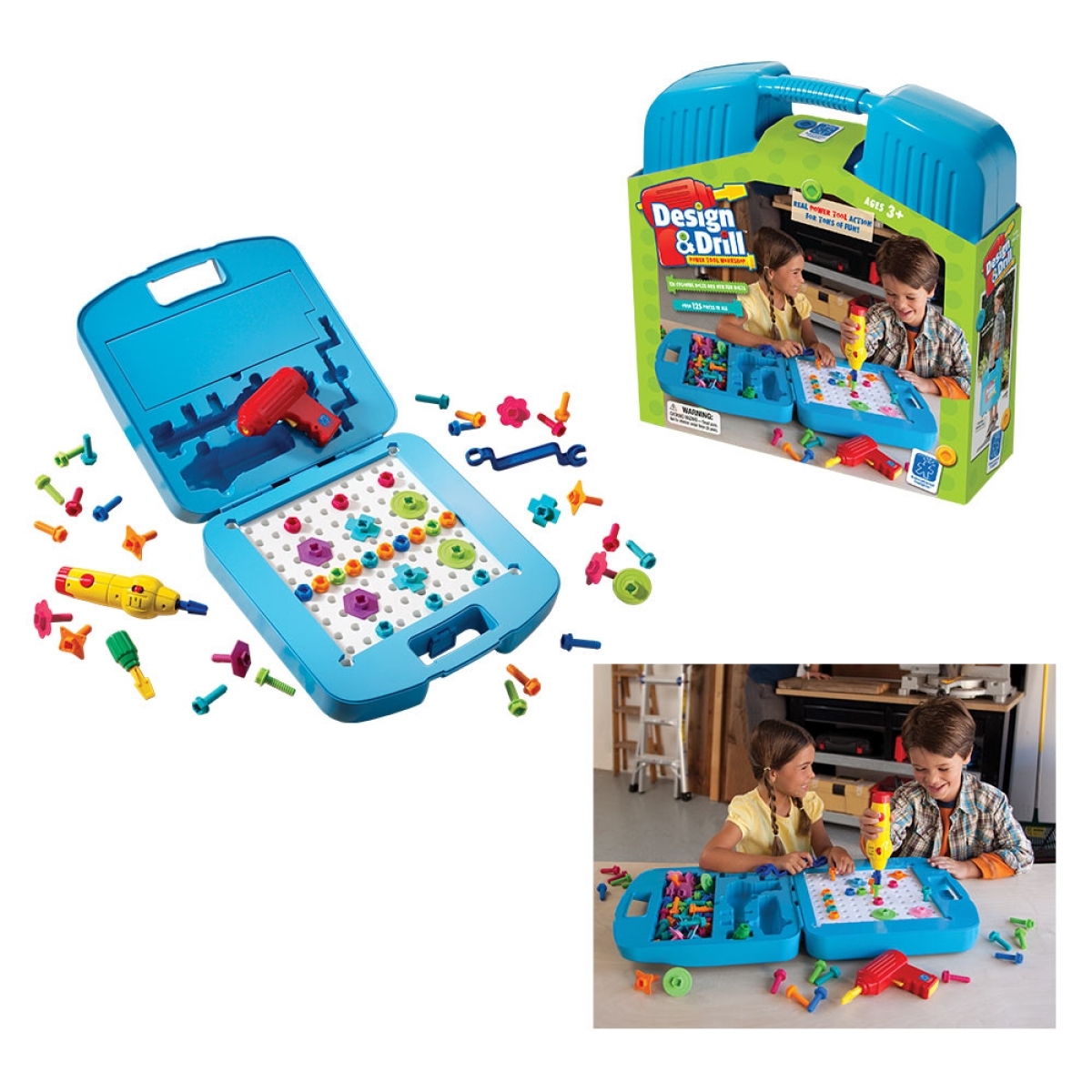 educational insights design & drill power tool workshop