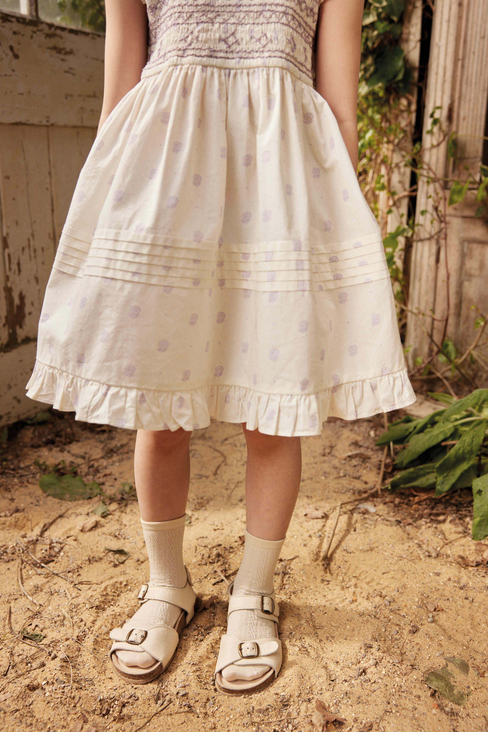 Margarette Dress - Studio Calico Cream_5