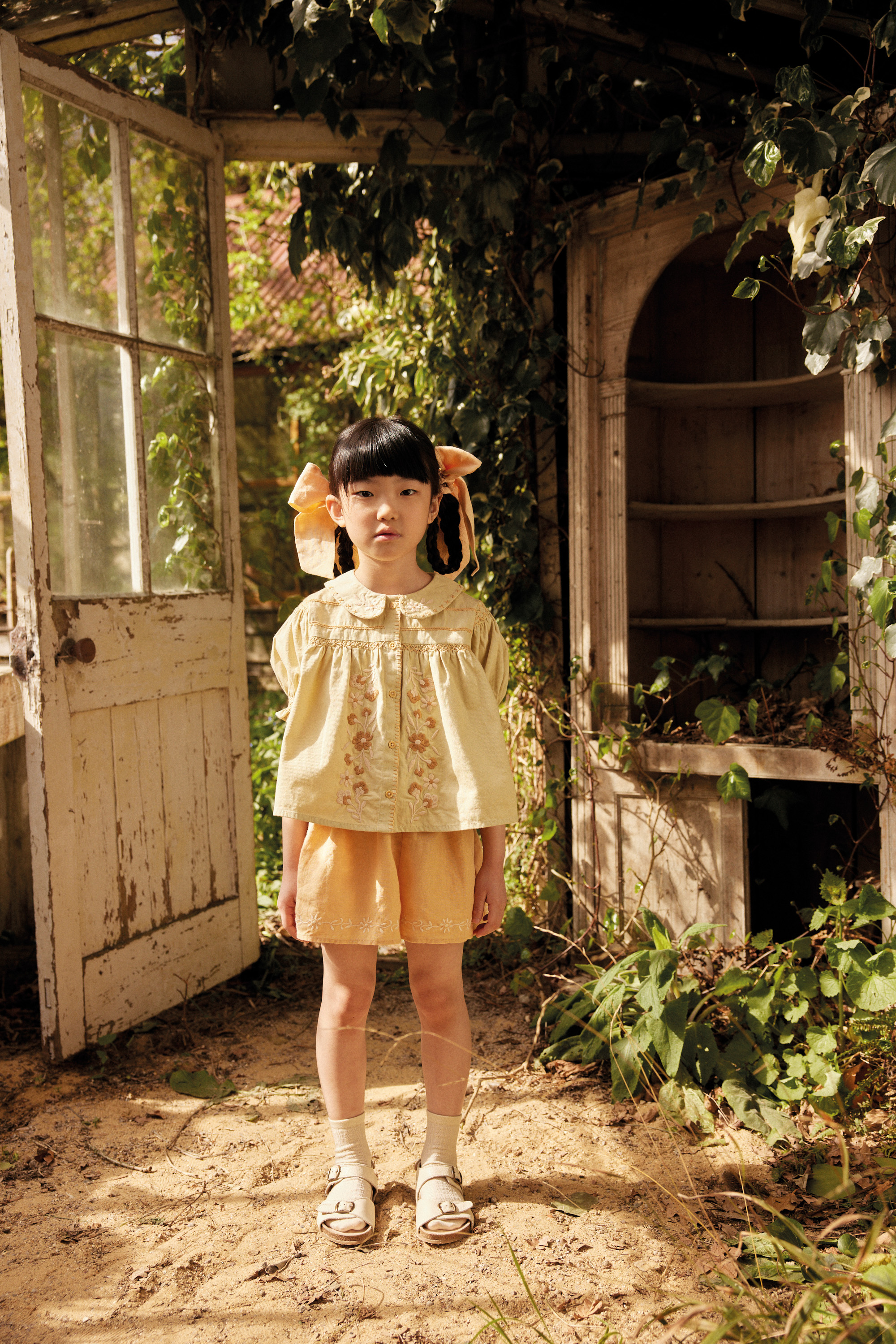 Emer Embroidered Shorts - Vintage Melba_6