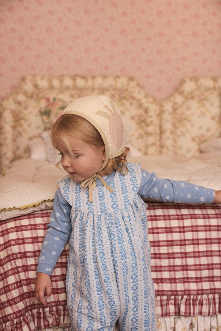BABY JERSEY HILDA OVERALL ROMPER - NORDIC FLORAL JACQUARD_5
