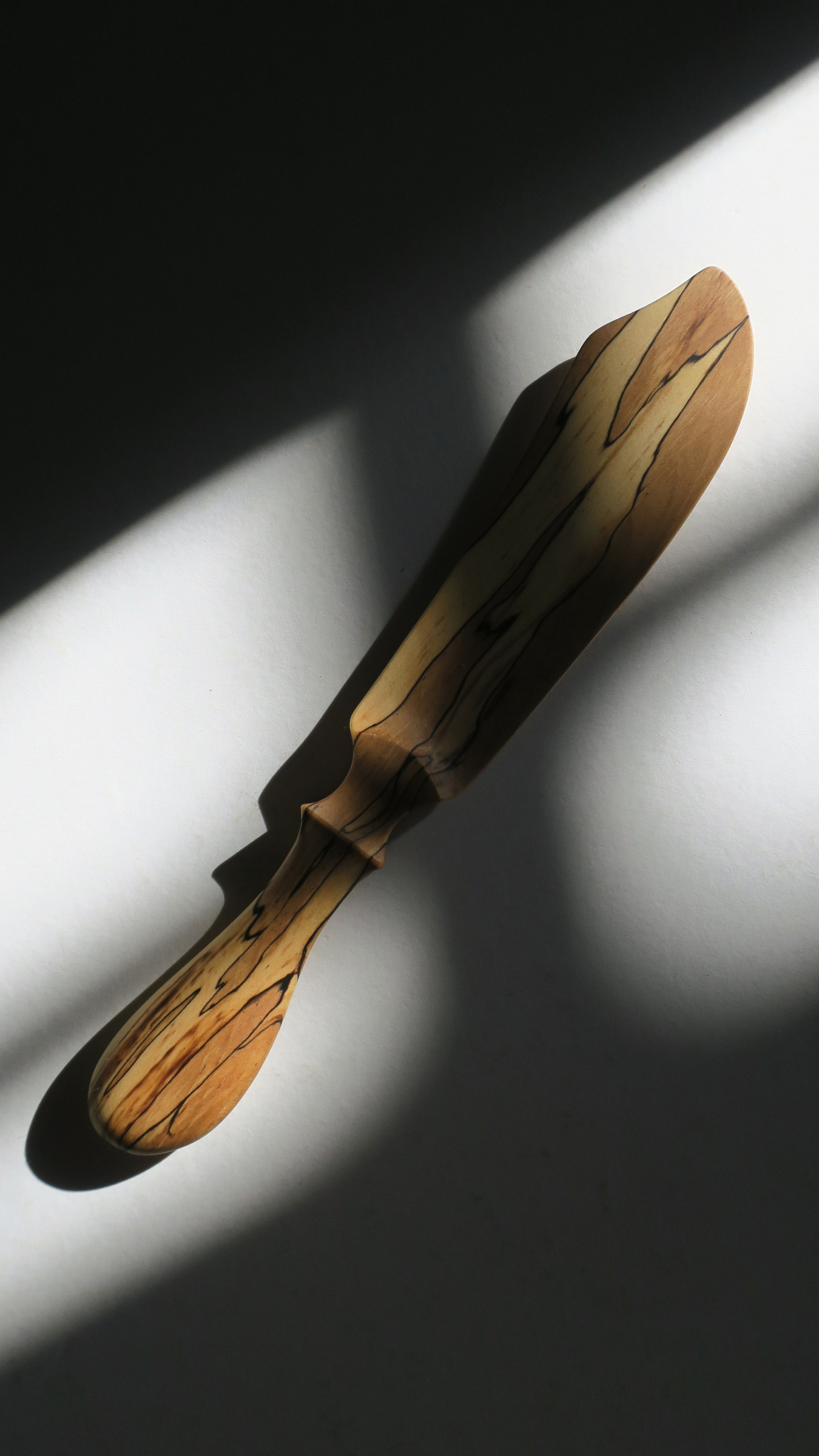 spalted butter knife6