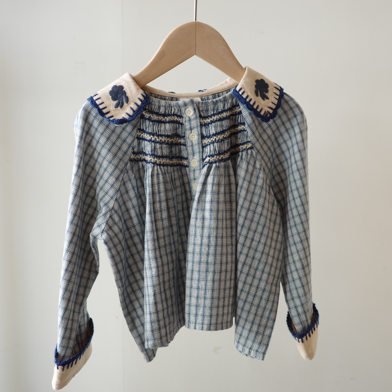 Apolina - Hazel Blouse - Worker Check