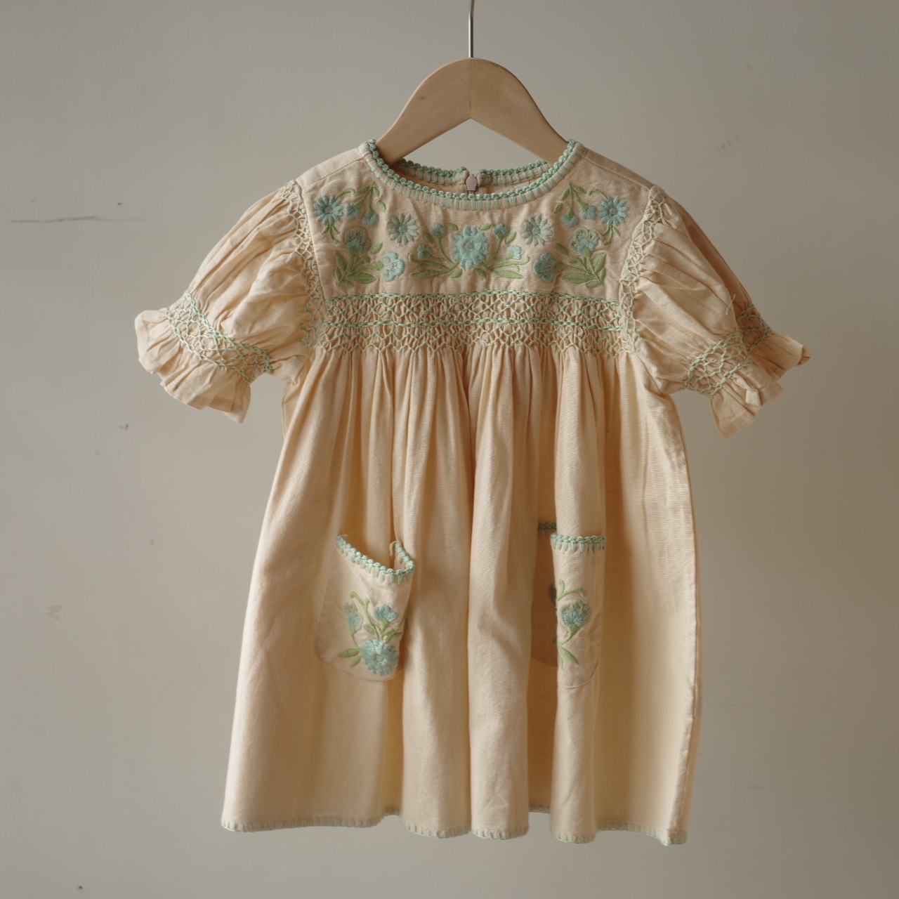 apolina Dora Dress Milk 5-7y - ワンピース