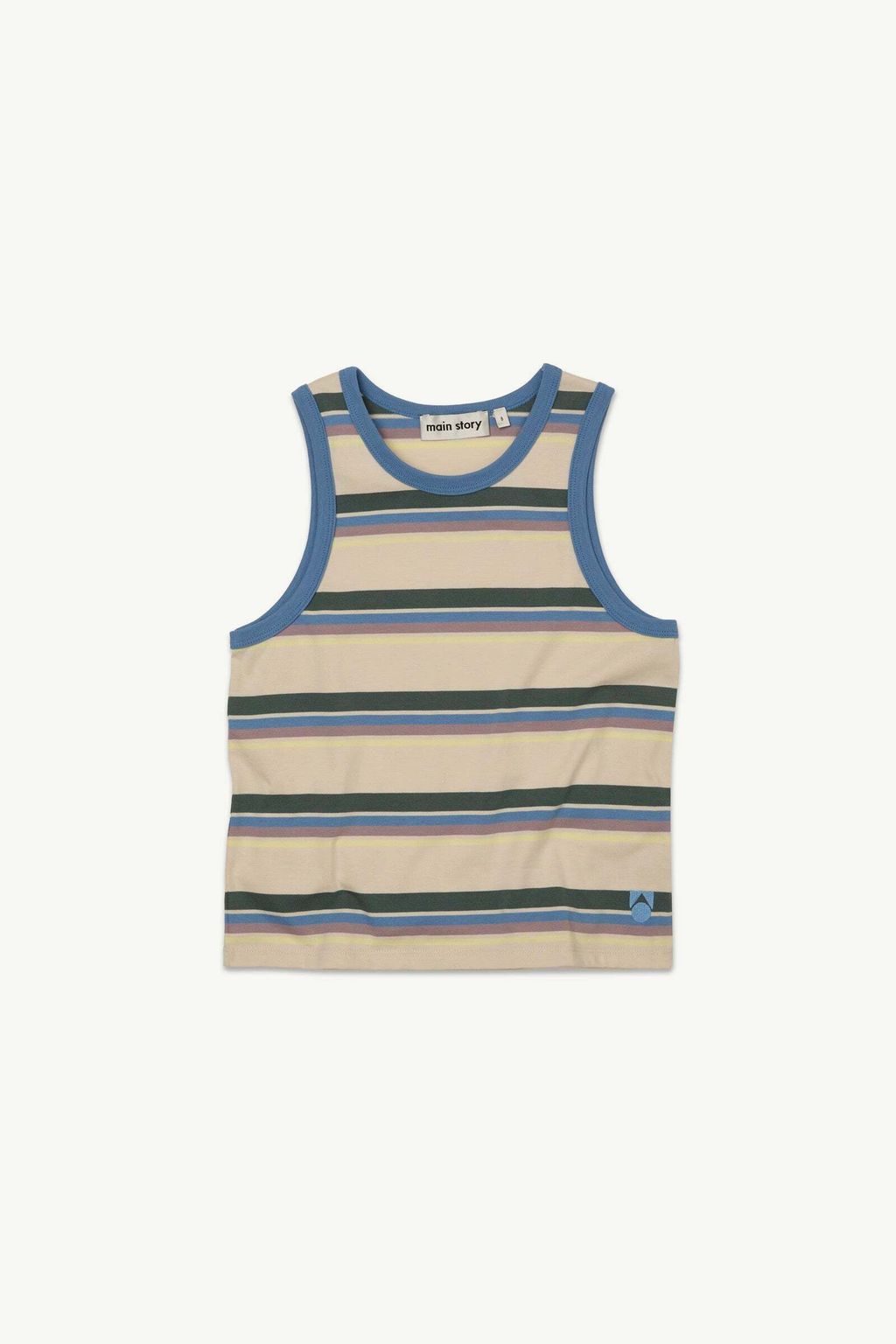 SS25MS063-Vest-LilyWhiteMultiNarrowStripe