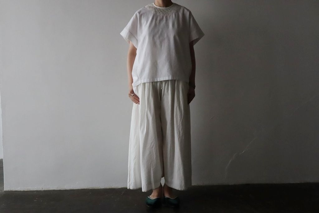 No.50 col.02 Off White Size.M&No.35 col.02 Off White Size.M①