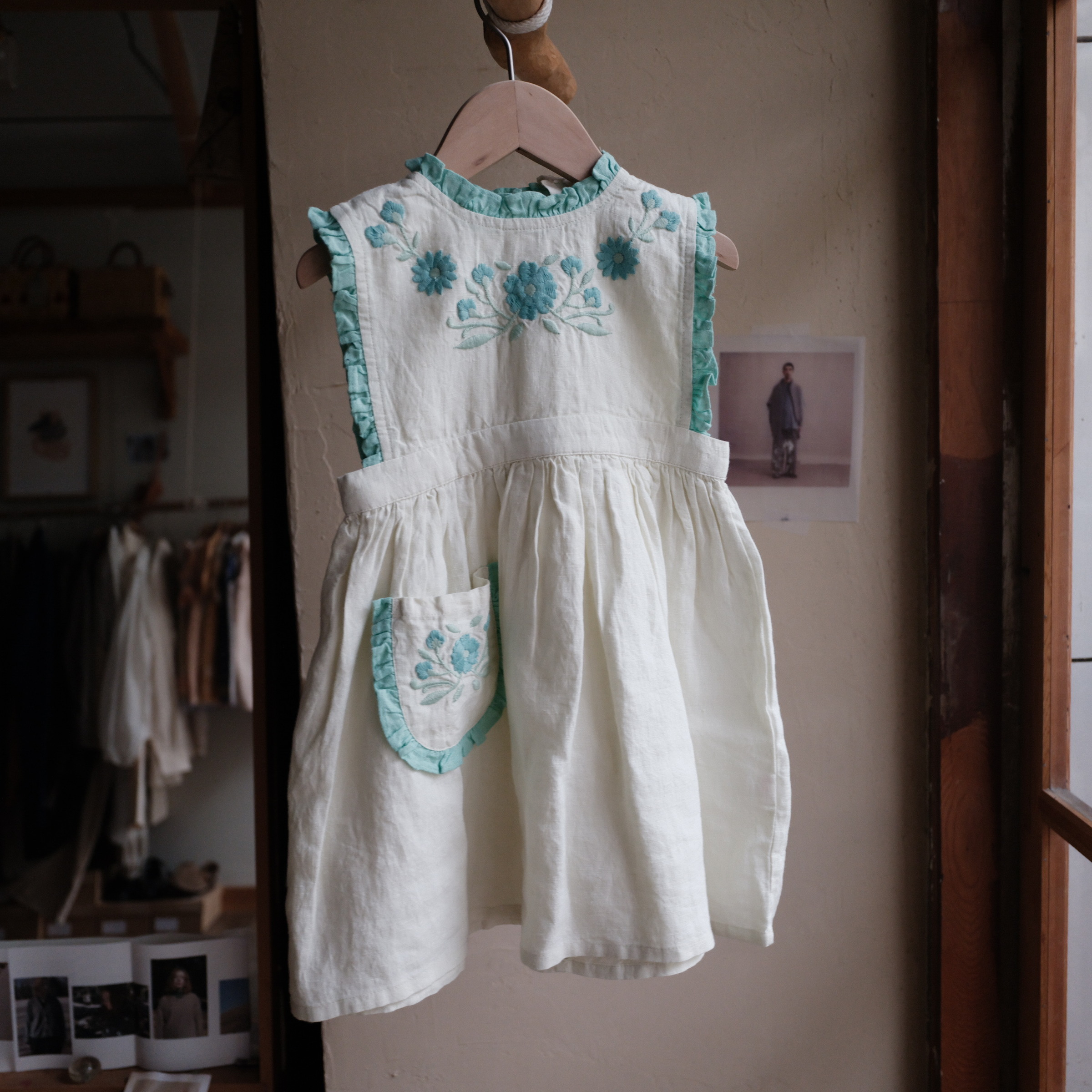Apolina - IDA DRESS - MINT CREAM/SEAGLASS – 木吉。