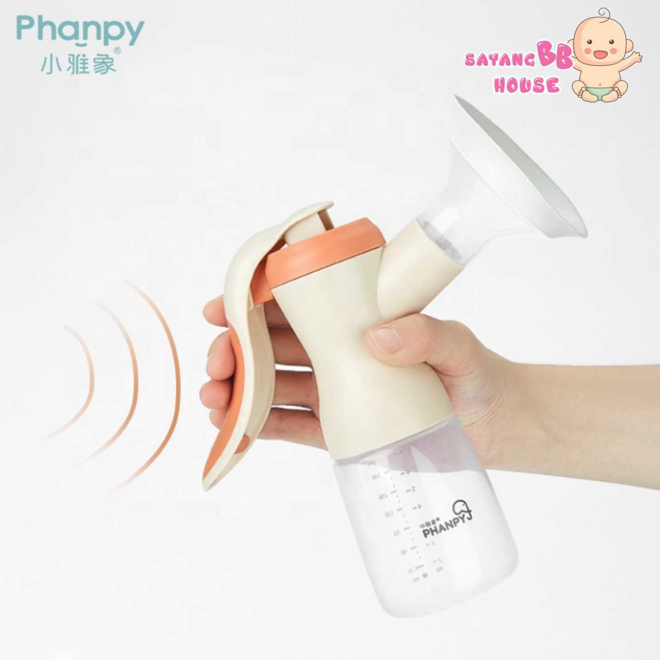 * Ready Stock * Phanpy Malaysia Manual Breast Pump susu
