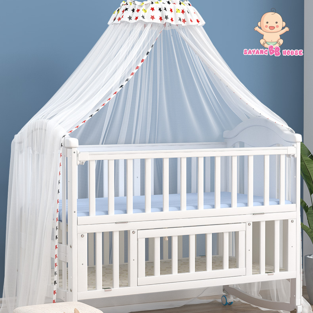 Baby Cot White Colour .png