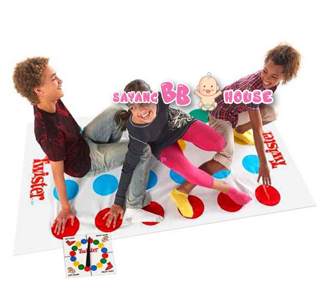 Funny Twister Classic Game Crafts Body Twist Family Party Interactive Game