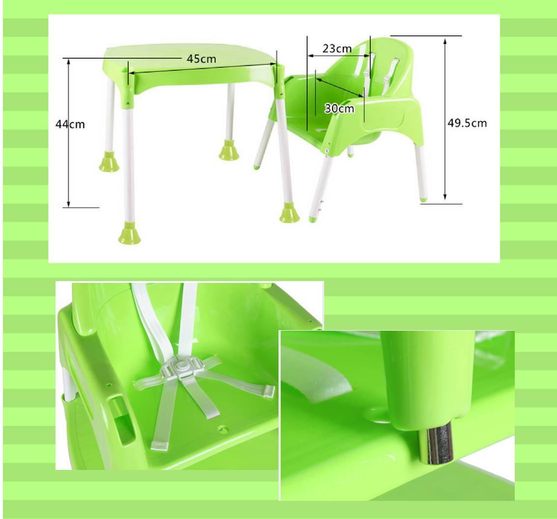 2 in 1 Baby Multi function Dining Chair Convertible Table seat SAYANG