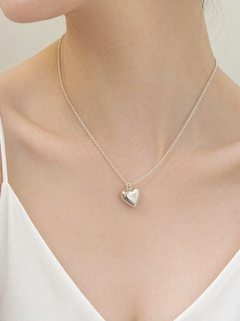 Floating Heart Necklace