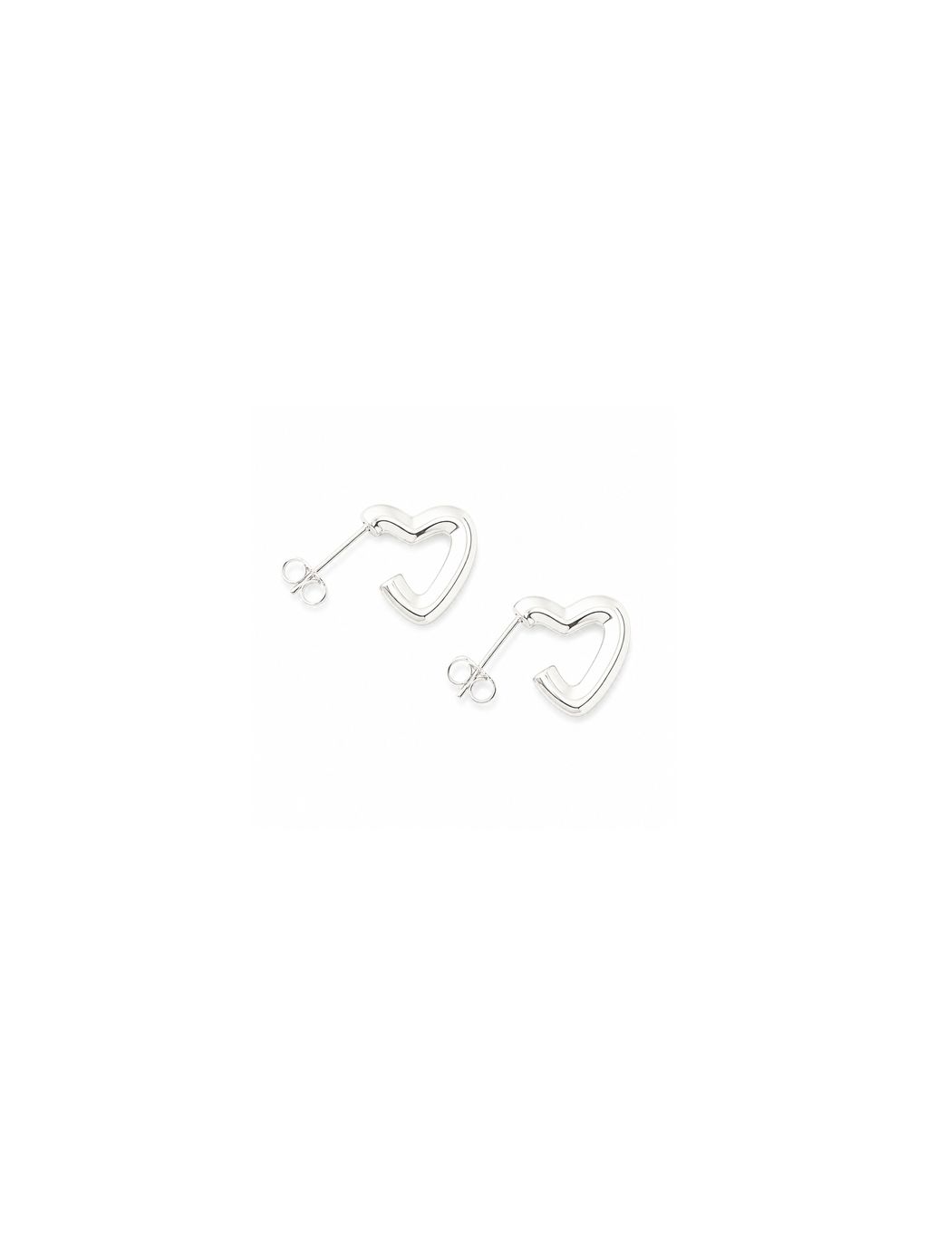 Heartcode Earrings Silver