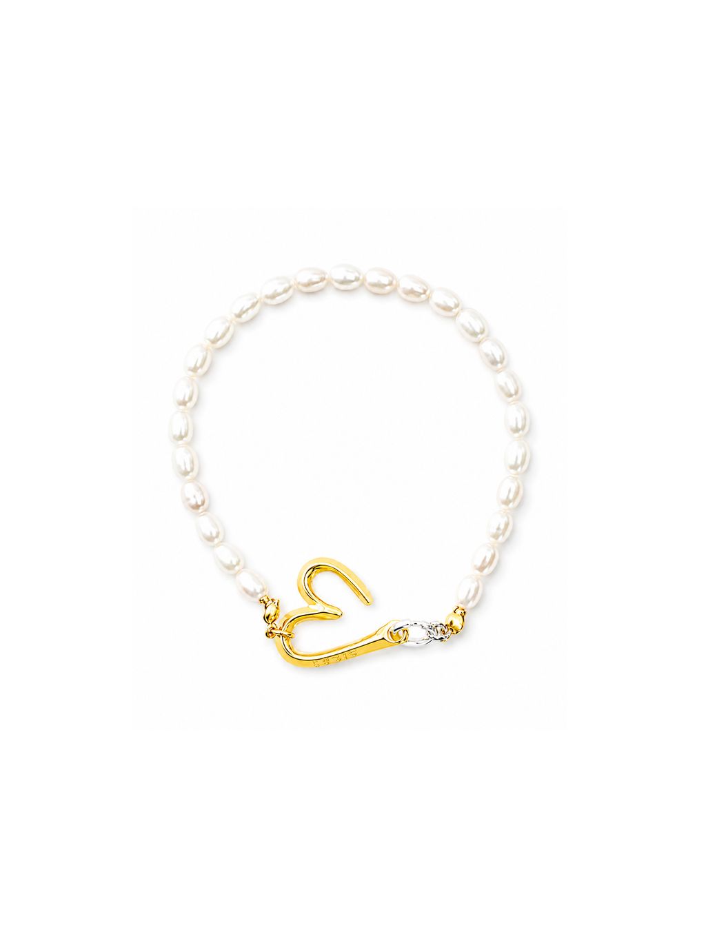 Heartcode Pearl Bracelet